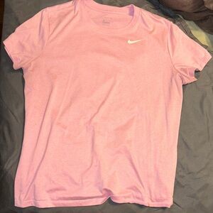 Nike Women's Light Pink Short Sleeve Tee